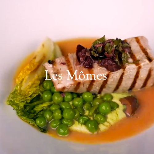 Une de nos vidéos pour le projet avec le restaurant Les Mômes.